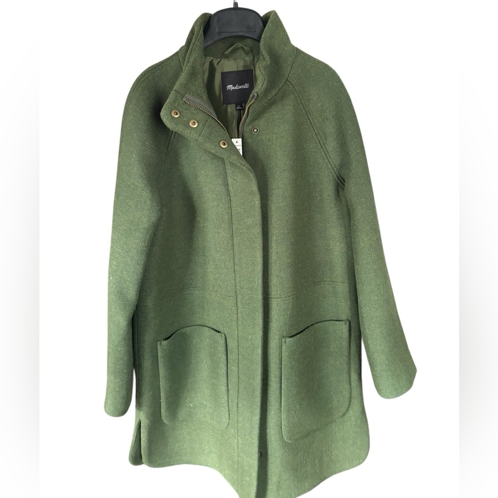 Madewell Olive Car Coat